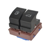 Maxbell Fuel Tank Trunk Release 2-Button Switch For VW Jetta Passat Golf CC Scirocco Touran EOS