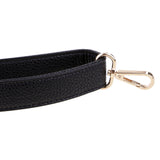 Maxbell Adjustable PU Leather Bag Strap Replacement Handle Holder Shoulder Bag Strap Black