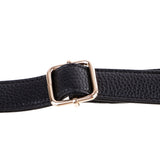 Maxbell Adjustable PU Leather Bag Strap Replacement Handle Holder Shoulder Bag Strap Black