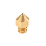 Maxbell 10x3D Printer 0.4mm Extruder Brass Nozzle Print Head for MK8 Makerbot RepRap Precision Machined