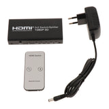 Maxbell HDMI Switch 2 in 2out Switcher Selector Splitter Hub Box For HDTV HD EU Plug