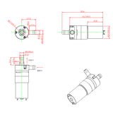 Maxbell 370 Mini Water Aquarium Pump Fish Tank Motor,DIY Diaphragm Water Pump #1