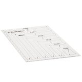 Maxbell 13.5 Cut 60 Degree Diamond Rhombus Template Quilting Ruler for DIY Patchwork