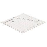 Maxbell 13.5 Cut 60 Degree Diamond Rhombus Template Quilting Ruler for DIY Patchwork