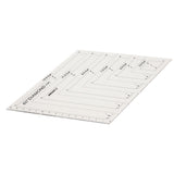 Maxbell 13.5 Cut 60 Degree Diamond Rhombus Template Quilting Ruler for DIY Patchwork