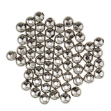 Maxbell 100Pcs Silver Iron Loose Beads Spacer DIY Jewelry Findings Crafts