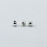 Maxbell 100Pcs Silver Iron Loose Beads Spacer DIY Jewelry Findings Crafts