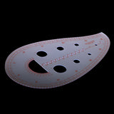Maxbell Plastic Sleeve Curve Ruler French Curve Ruler Template Tool for Tailor Dressmaking #2