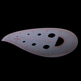 Maxbell Plastic Sleeve Curve Ruler French Curve Ruler Template Tool for Tailor Dressmaking #2