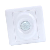 Maxbell Motion Sensor Fan Light Switch Time Delay Detector Bulb Fan AC110-250V White