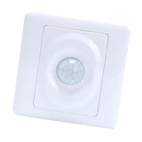 Maxbell Motion Sensor Fan Light Switch Time Delay Detector Bulb Fan AC110-250V White