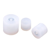 Maxbell 3 Sizes Silicone Mould DIY Round Beads Pendants with Hole For Resin Casting Jewelry Making Crafts