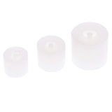 Maxbell 3 Sizes Silicone Mould DIY Round Beads Pendants with Hole For Resin Casting Jewelry Making Crafts