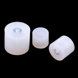 Maxbell 3 Sizes Silicone Mould DIY Round Beads Pendants with Hole For Resin Casting Jewelry Making Crafts