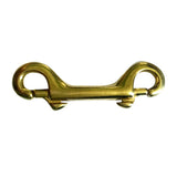 Maxbell Double End Clip Snap Hook Brass Heavy Duty 3.5