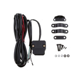 Maxbell 9.8ft Universal ATV UTV Handlebar Control Line Winch Rocker Switch Handlebar