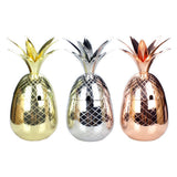 Maxbell 500ml Pineapple Cocktail Tumbler Stainless Steel Moscow Mule Mug Golden