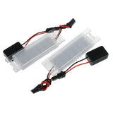 Maxbell 2 Piece Car No Error LED License Number Plate Light for Vauxhall Opel Zafira B