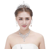 Maxbell Wedding Bridal Crystal Rhinestone Tree Branches Pattern Crown Tiara Headband