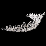 Maxbell Wedding Bridal Crystal Rhinestone Tree Branches Pattern Crown Tiara Headband