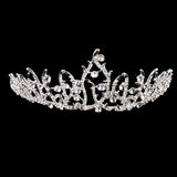 Maxbell Wedding Bridal Crystal Rhinestone Tree Branches Pattern Crown Tiara Headband