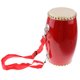 Maxbell Chinese Folk Dance Adult Waist Drums Percussion Instrument Drums for Kids Musical Learning Rhythm