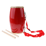 Maxbell Chinese Folk Dance Adult Waist Drums Percussion Instrument Drums for Kids Musical Learning Rhythm