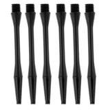 Maxbell 60Pcs New 2BA Plastic Dart Stems Dart Shafts Diam 6mm Safe Throwing -Black