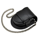 Maxbell Vintage Pocket Watch Bag Case Pouch Purse Holder with Antique Bronze Chain