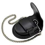 Maxbell Vintage Pocket Watch Bag Case Pouch Purse Holder with Antique Bronze Chain