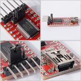 Maxbell FT232RL USB To TTL Module USB To TTL Adapter Module for Arduino Red