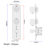 Maxbell 3 Way Loaded Prewired Control Plate Harness for TL Tele Telecaster Guitars