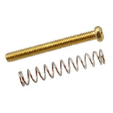 Maxbell Metal 8 Pieces Gold Humbucker Pickup Frame Ring Mounting Screws 3mm Set for Electric Guitar Accessory