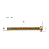 Maxbell Metal 8 Pieces Gold Humbucker Pickup Frame Ring Mounting Screws 3mm Set for Electric Guitar Accessory