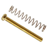 Maxbell Metal 8 Pieces Gold Humbucker Pickup Frame Ring Mounting Screws 3mm Set for Electric Guitar Accessory