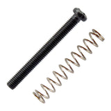 Maxbell Metal 8 Pieces Black Humbucker Pickup Frame Ring Mounting Screws 3mm Set for Electric Guitar Accessory