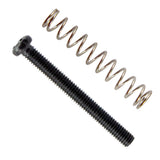 Maxbell Metal 8 Pieces Black Humbucker Pickup Frame Ring Mounting Screws 3mm Set for Electric Guitar Accessory