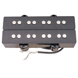 Maxbell Black 4 String Bass Guitar Pickup Humbucker Double Coil for Electric Bass Accessories