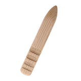 Maxbell New Leather Wood Craft Edge Slicker Multi-Size Wood Burnisher Wood Color