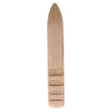 Maxbell New Leather Wood Craft Edge Slicker Multi-Size Wood Burnisher Wood Color