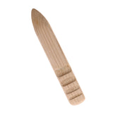 Maxbell New Leather Wood Craft Edge Slicker Multi-Size Wood Burnisher Wood Color