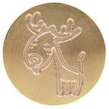 Maxbell Initial Sealing Wax Xmas Deer Design for DIY Wedding Card Picture Logo Xmas Gift #15