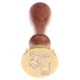 Maxbell Initial Sealing Wax Xmas Deer Design for DIY Wedding Card Picture Logo Xmas Gift #15