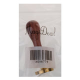 Maxbell Initial Sealing Wax Seal Stamp Santa Claus in Hat for Xmas Party Greeting Cards Decors #18