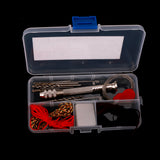 Maxbell A Box of Jewelry Making Starter Kit Set Findings Beading String Punching Tools