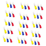 Maxbell Set of 150pcs Crimping Wire Spade Terminal Connector U Shape SV2-3.2