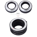 Maxbell FOTGA Macro Auto Focus Extension Tube DG 10mm +16mm Set for Micro 4/3 Camera