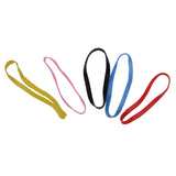 Maxbell 12 Packs Elastic Rubber Hair Tie Band Ponytail Holder - Mixed Color