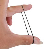 Maxbell 12 Packs Elastic Rubber Hair Tie Band Ponytail Holder - Mixed Color