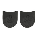 Maxbell Pair Heels Rubber Shoe Repair Supplies Twister Grain Grip 7mm Large